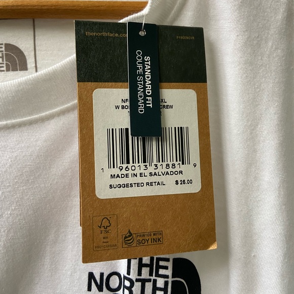 The North Face women’s  White T-Shirt - Picture 4 of 4